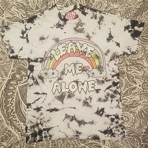 TEEN HEARTS "Leave Me Alone" Tie Dye Tee